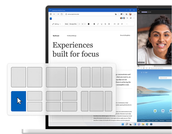 Windows 11, Snap Layouts Windows 11, Snap Layouts